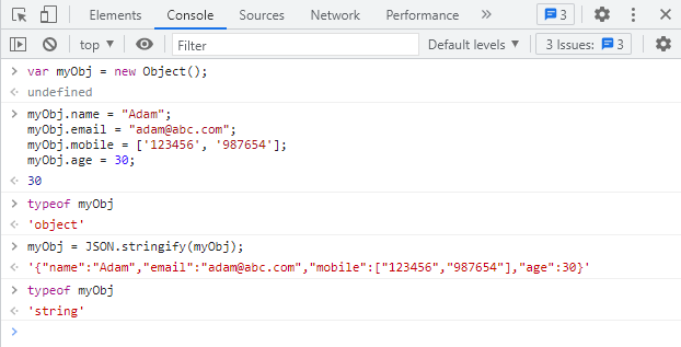 Convert Json Object To Array Nodejs